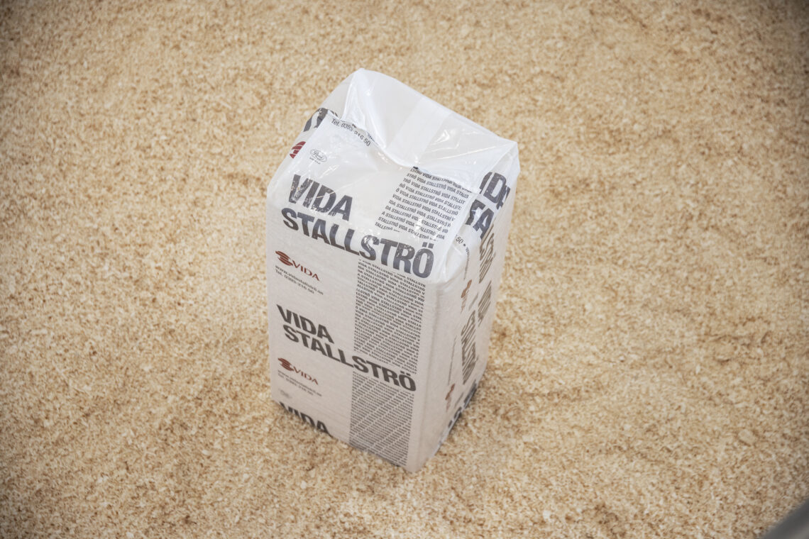 Vida Stallströ er spåner i højeste kvalitet